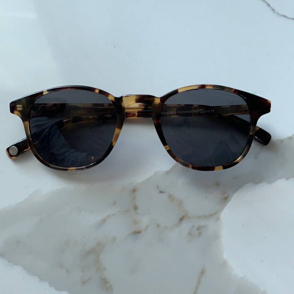 Tortoise Warby Parker “Downing” Sunglasses